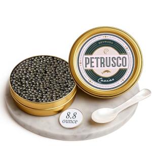 Petrusco Sevruga Black Caviar - Rich & Buttery