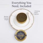 Premium Kaluga River Beluga Caviar with Spoon