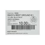 Australian Wagyu Beef Patties, Kobe-Style, 80 Count