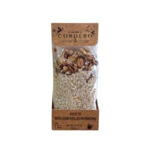 Mushroom Chanterelle Risotto with Lamb