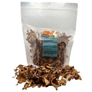 Dried Chanterelle Mushrooms - Rich Buttery Flavor