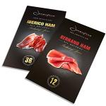 Serrano and Iberico Ham Slices - All Natural