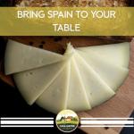 Manchego Cheese Wheel & Serrano Ham Combo
