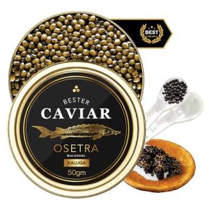 Bester Kaluga Beluga Caviar with Spoon - 1.76 oz