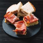 Serrano Shoulder Ham from Spain with Carving Set