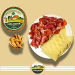 Spanish Tapas Gift Set: Manchego, Serrano, Breadsticks