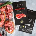 Sliced Spanish Serrano Ham, All Natural, 12oz