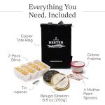 Royal Beluga Hybrid Sturgeon Black Caviar Gift Set