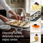 Royal Beluga Hybrid Sturgeon Black Caviar Gift Set