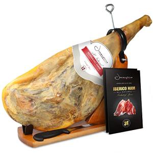 Serrano Ham Bone-in with Stand and Knife