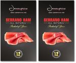 Spanish Serrano Ham Slices - All Natural 3oz