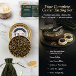 Premium Beluga Caviar Gift Set with Blinis & Spoon