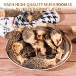 Dried Morel Mushrooms - Pure, Natural, 1.76 Oz