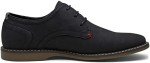 Jousen Men's Suede Oxford Dress Shoes - Black
