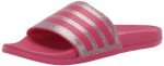 adidas Adilette Comfort Slide Sandal, Pulse Magenta/Bliss Pink/Pulse Magenta, 13 US Unisex Little Kid