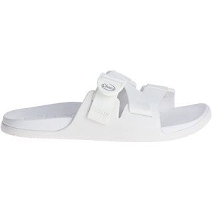Chaco Women's CHILLOS Slide Sandal, White, 8