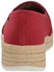 Skechers Women's Urban Highlites. Espadrille Slip On. Platform, RED, 6.5