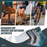 ANTSANG Merino Wool Hiking Socks for Men & Women Thermal Warm Winter Thick Cozy Athletic Crew Work Boot Gift Socks Stocking Stuffers 5 Pairs(Green/Grey/Black,M)