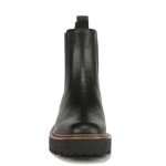 Sam Edelman womens Laguna Chelsea Boot, Black Leather, 6.5 US