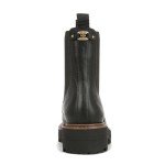 Sam Edelman womens Laguna Chelsea Boot, Black Leather, 6.5 US