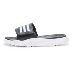 adidas Unisex Alpharesponse 2.0 Slide Sandal, Black/White/White, 11 US Men