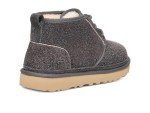 UGG Men's Neumel Shaggy Suede Chukka Boot, Dark Grey, 9