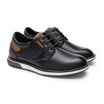 Bruno Marc Boy's Casual Dress Oxford Comfort Uniform Formal Fashion Sneaker Shoes,Size 6 Big Kid,Black,SBOX2404K