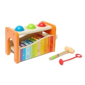 Men's Colorful Wooden Musical Pounding Toy