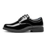 Bruno Marc Boy's Classic Dress Oxfords Derby Wedding Shoes,Black PAT,Size 6 US Big Kid SBOX2401K