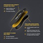 VKTRY Gold Performance Insoles–Customized Carbon Fiber Inserts, Non-Cleated Shoes–Basketball, Volleyball, Racquet Sports, Running & More–Run Faster, Jump Higher, Recover Quicker, Protect from Injury