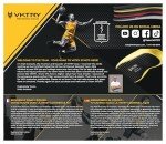 VKTRY Gold Performance Insoles–Customized Carbon Fiber Inserts, Non-Cleated Shoes–Basketball, Volleyball, Racquet Sports, Running & More–Run Faster, Jump Higher, Recover Quicker, Protect from Injury