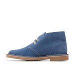 Clarks Men's Bushacre 3 Chukka Boot, Blue Suede, 8