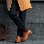 HEEZ Men's Oxford Shoes, Tan Lace Up Dress Oxford Shoes, Comfortable Classic Formal Shoes for Men with Round Toe, Removable Rebounded Insole, Medium Arch Support, Lightweight PU Outsole, Size 12