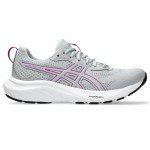 ASICS Women's Gel-Contend 9 Running Shoe, 8, Piedmont Grey/Purple Spectrum