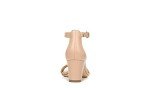 Naturalizer Womens Vera Ankle Strap Block Heel Dress Sandal ,Crème Brulee Beige Leather,8M