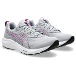 ASICS Women's Gel-Contend 9 Running Shoe, 8, Piedmont Grey/Purple Spectrum