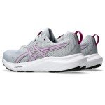 ASICS Women's Gel-Contend 9 Running Shoe, 8, Piedmont Grey/Purple Spectrum