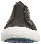 Blowfish Malibu Women's Play Slip On Sneaker, Black Smoked Canvas