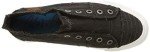 Blowfish Malibu Women's Play Slip On Sneaker, Black Smoked Canvas