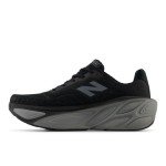 New Balance Men's Fresh Foam X More V5 Running Shoe, Black/Linen/Silver Metallic, 9.5
