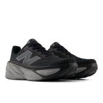 New Balance Men's Fresh Foam X More V5 Running Shoe, Black/Linen/Silver Metallic, 9.5