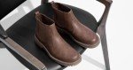 Jousen Chelsea Boots Men Lightweight Mens Boots Classic Slip On Boots Casual Boots for Men (AMY8120A brown 10.5)