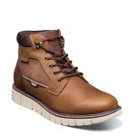 Nunn Bush Men's Karnak Plain Toe Boot Lightweight Comfortable Chukka, Tan, 8 Wide