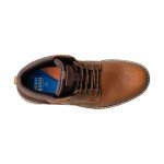 Nunn Bush Men's Karnak Plain Toe Boot Lightweight Comfortable Chukka, Tan, 8 Wide