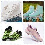 10Pair Shoelaces for Sneakers, 55 Inches Round Kids Shoe Lace Elastic Shoe Strings Sport Flat Shoelaces Replacement for Canvas Ice Skates Boots Casual Running Training Shoes(10 Colors)