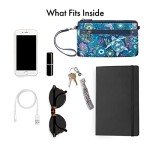 The Sak Lucia Crossbody in Leather, Adjustable Crossbody Strap, Coastal Block Espadrille