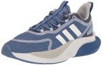 adidas Men's Alphabounce+ Bounce Lifestyle Running Sneaker, Crew Blue/Crystal White/Team Royal Blue, 10.5