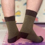 YWSLRC Mens Super Thick Wool Socks Thermal Hiking Winter Warm Soft Comfort Boot Casual Crew Socks,7-12