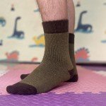 YWSLRC Mens Super Thick Wool Socks Thermal Hiking Winter Warm Soft Comfort Boot Casual Crew Socks,7-12