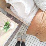 Dearfoams Rebecca Cozy Memory Foam Slipper - Pewter